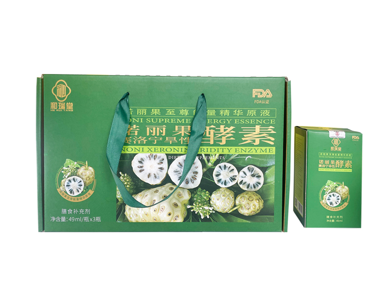 【和瑞堂】诺丽果酵素礼盒装 49ml×3瓶