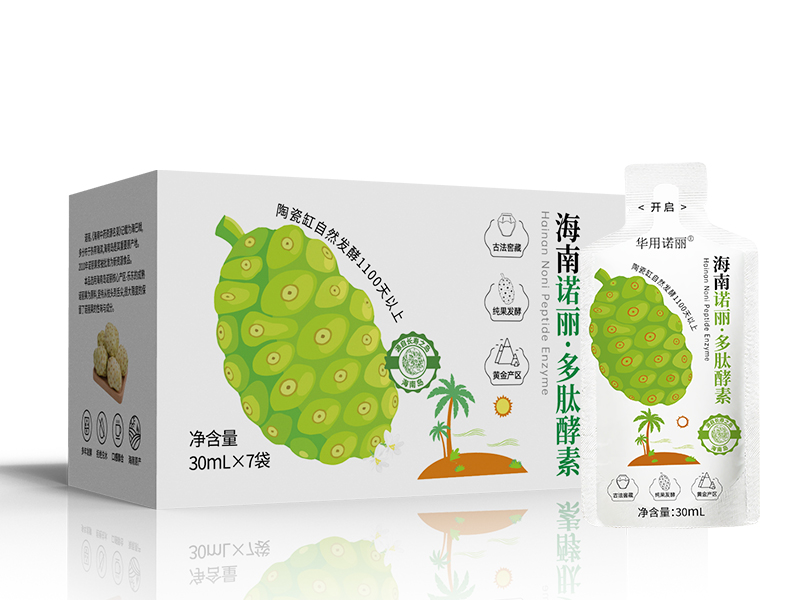 【华用诺丽】诺丽果多肽酵素210mL（30mL×7袋）